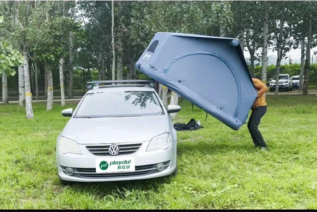 新品　BOOMLATU インフレータブルカールーフトップテントとポンプ最終値下げ 新品 BOOMLATU インフレータブルカールーフトップテントとポンプ最終